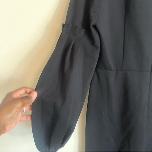 𝅺Tibi Stuctured Minimalist Ponte Knit Bishop Sleeve
Dress - Picture 5 of 11